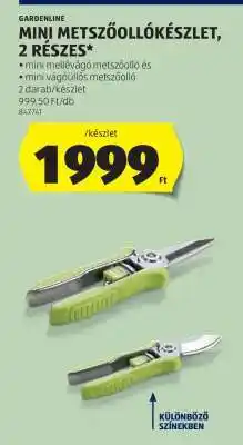 ALDI MINI METSZŐOLLÓKÉSZLET, 2 RÉSZES ajánlat