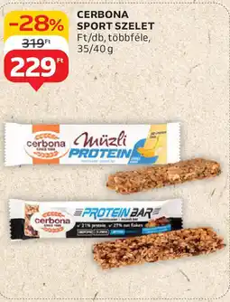 Auchan Cerbona sport szelet ajánlat
