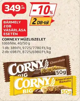 Auchan Cornexy müzliszelet ajánlat