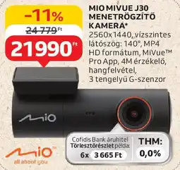 Auchan Mio mivue j30 menetrögzítő kamera ajánlat