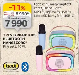 Auchan Trevixr8a01 kids bluetooth hangszóró ajánlat