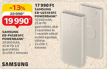 Auchan Samsung eb-p4520 sfc powerbank stb. ajánlat