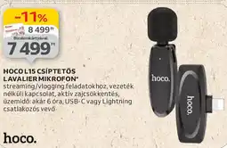 Auchan Hoco l15 csíptetős lavalier mikrofon ajánlat
