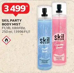 Auchan Skil party body mist ajánlat