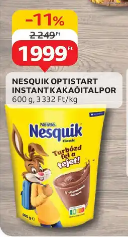 Auchan Nesquik optistart instant kakaóitalpor ajánlat