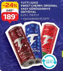 Auchan Tutti juice sweet cherry, original stb. ajánlat