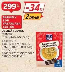 Auchan Delikát leves ajánlat