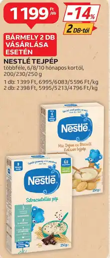 Auchan Nestlé tejpép ajánlat