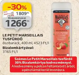 Auchan Le petit marseillais tusfürdő ajánlat