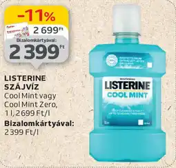 Auchan Listerine szájvíz ajánlat