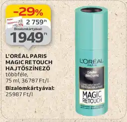 Auchan L'oréal paris magic retouch hajtőszínező ajánlat