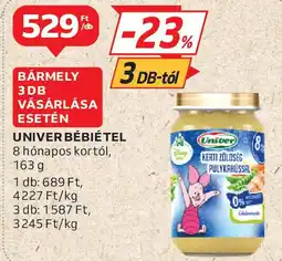 Auchan Univer bébiétel ajánlat