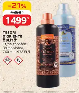Auchan Tesori d'oriente öblítő ajánlat