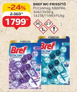 Auchan Bref wc-frissítő ajánlat