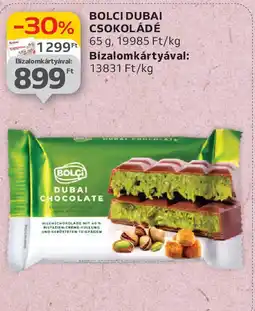 Auchan Bolci dubai csokoládé ajánlat