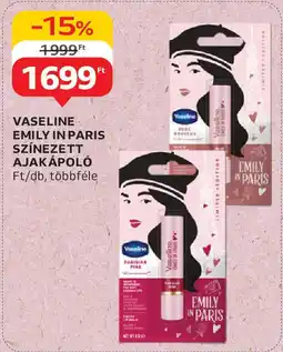 Auchan Vaseline emily in paris színezett ajakápoló ajánlat