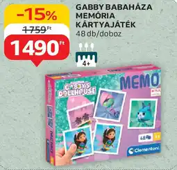 Auchan Gabby babaháza memória kártyajáték ajánlat