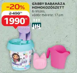 Auchan Gabby babaháza homokozószett ajánlat