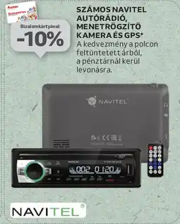 Auchan Számos navitel autórádió, menetrögzítő kamera és gps ajánlat