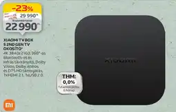 Auchan Xiaomi tv box s 2nd gen tv okosító ajánlat