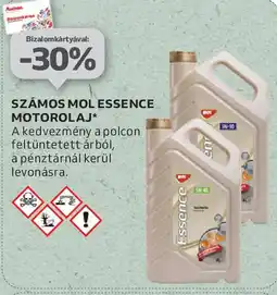 Auchan Számos Mol essence motorolaj ajánlat