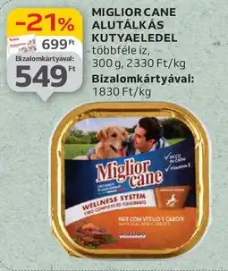 Auchan Miglior cane alutálkás kutyaeledel ajánlat