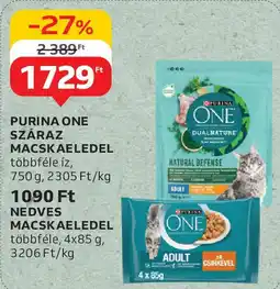 Auchan Purina one száraz macskaeledel stb. ajánlat