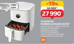 Auchan Xiaomi mi forrólevegős sütő ajánlat