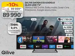 Auchan Qilive q43qa232 google qled uhd tv ajánlat