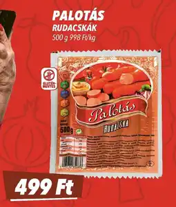 CBA Palotás rudacskák ajánlat
