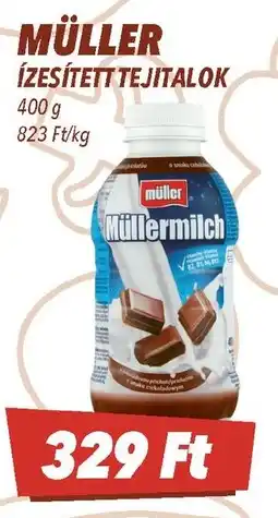 CBA Müller ízesített tejitalok ajánlat