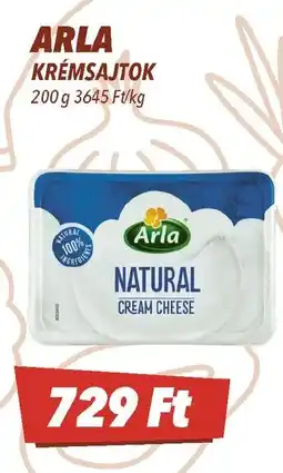 CBA Arla krémsajtok ajánlat