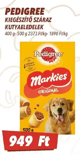 CBA Pedigree kiegészítő száraz kutyaeledelek ajánlat
