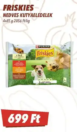 CBA Friskies nedves kutyaeledelek ajánlat