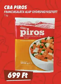 CBA Cba piros franciasaláta alap gyorsfagyasztott ajánlat