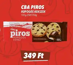 CBA Cba piros ropogós kekszek ajánlat