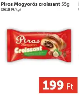PRIVÁT Piros Mogyorós croissant ajánlat