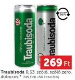 PRIVÁT Traubisoda ajánlat