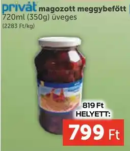 PRIVÁT Privát magozott meggybefőtt ajánlat