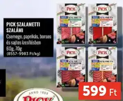 PRIVÁT Pick Szalametti szalámi ajánlat