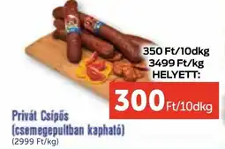 PRIVÁT Privát Csípős ajánlat