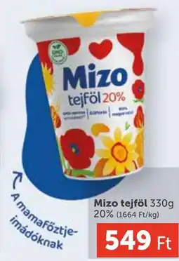 PRIVÁT Mizo tejföl 20% ajánlat