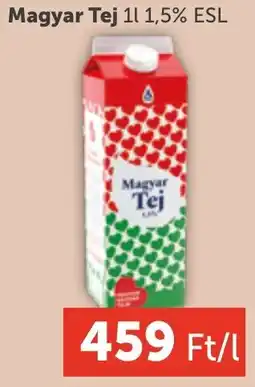 PRIVÁT Magyar Tej 1,5% ESL ajánlat