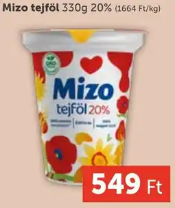 PRIVÁT Mizo tejföl 20% ajánlat