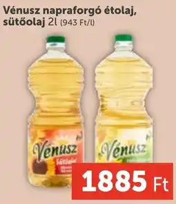 PRIVÁT Vénusz napraforgó étolaj, sütőolaj ajánlat