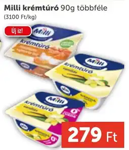 PRIVÁT Milli krémtúró ajánlat