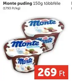 PRIVÁT Monte puding ajánlat