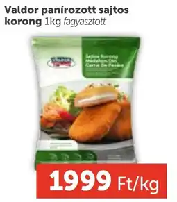 PRIVÁT Valdor panírozott sajtos korong ajánlat
