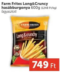 PRIVÁT Farm Frites Long&Cruncy hasábburgonya ajánlat