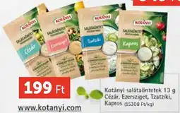 PRIVÁT Kotányi salátaöntetek ajánlat
